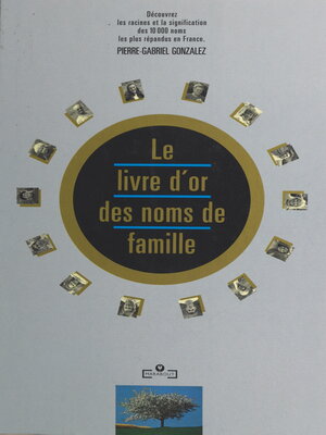 cover image of Le livre d'or des noms de famille